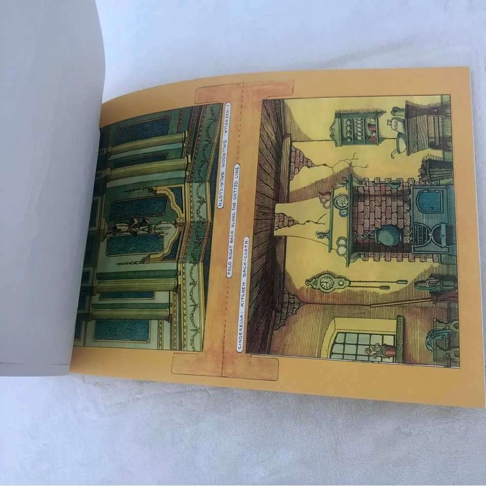 Mr. Jackson’s Pantomime Theatre Book Complete with Text Characters